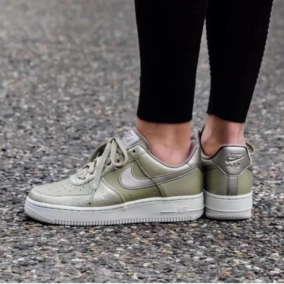 Nike Shoes - NEW Nike Air Force 1 07 Premium Neutral Olive